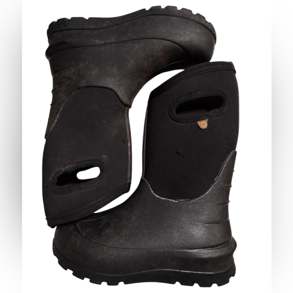 Bogs Kid’s Neo-Classic Black Boots - 2 - Picture 3 of 5